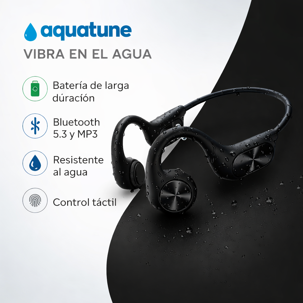 AquaTune® Escucha Música Bajo el Agua